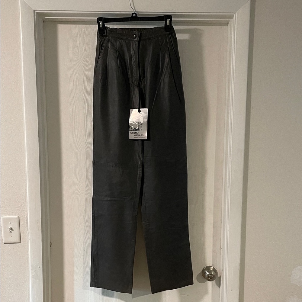 VINTAGE LEATHER PANTS